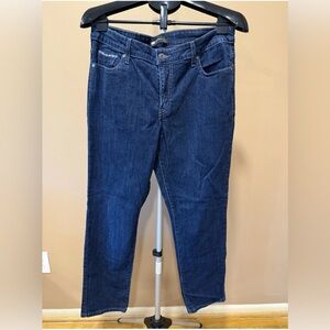 Levi’s Y2K Mid Rise Straight Leg Jeans Size 34 Rhinestone Pocket Plus